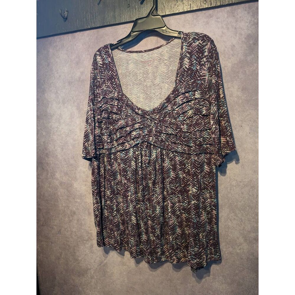 Jessica London loose fit stretchy blouse 18/20